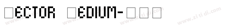 Sector Medium字体转换